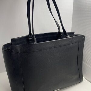 👜 Rebekah Minkoff Genuine Leather Laptop Tote – Fits 17” – Gently Loved